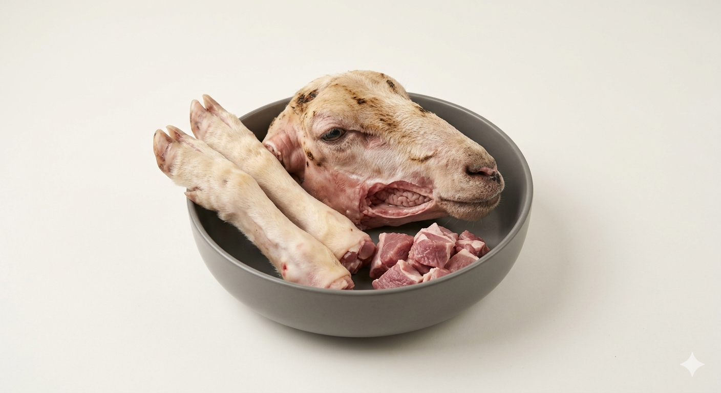 ಕುರಿ ತಲೆ ಕಾಲು